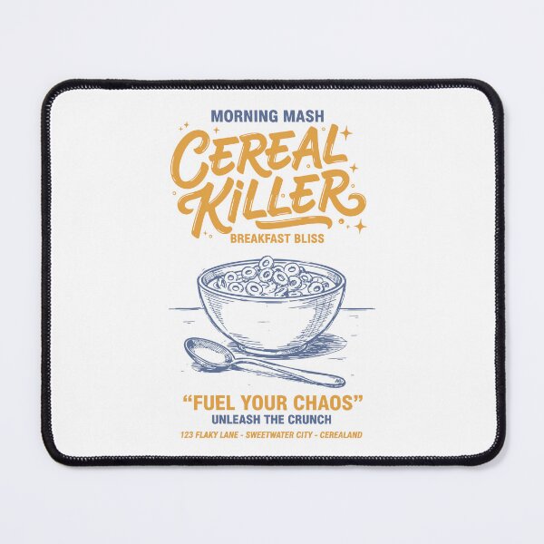 Item preview, Breakfast Cereal Killer Breakfast Bliss Funny designed and sold by LuminOrb.