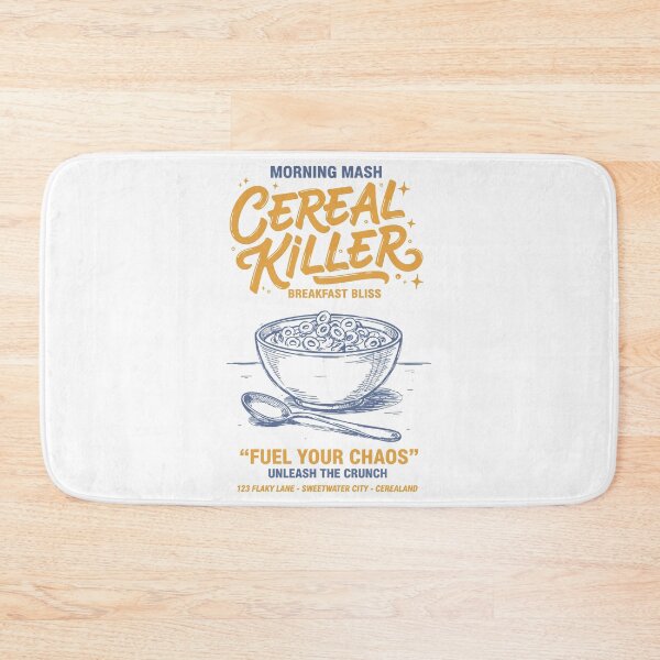 Item preview, Breakfast Cereal Killer Breakfast Bliss Funny designed and sold by LuminOrb.