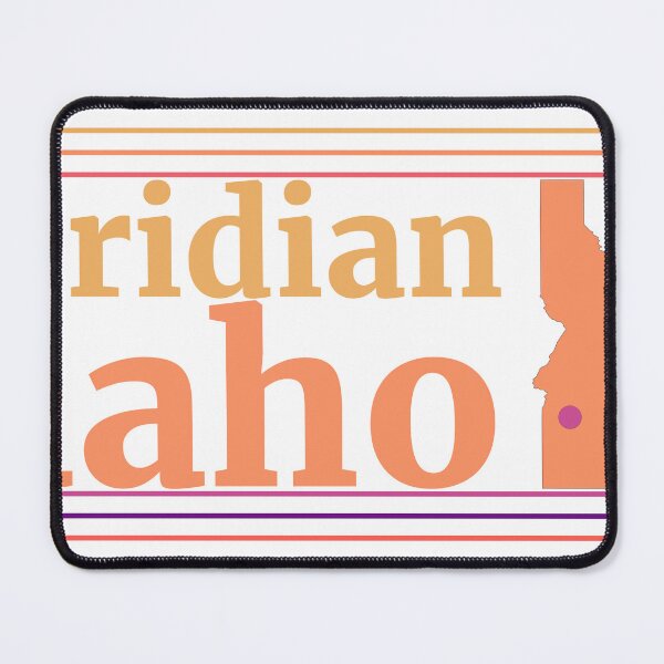 Item preview, Meridian Idaho City Marked On State Map designed and sold by TheIconSmith.