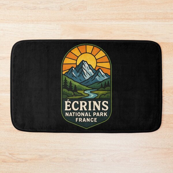 Item preview, Ecrins National Park France Stained Glass designed and sold by TomFrontierArt.
