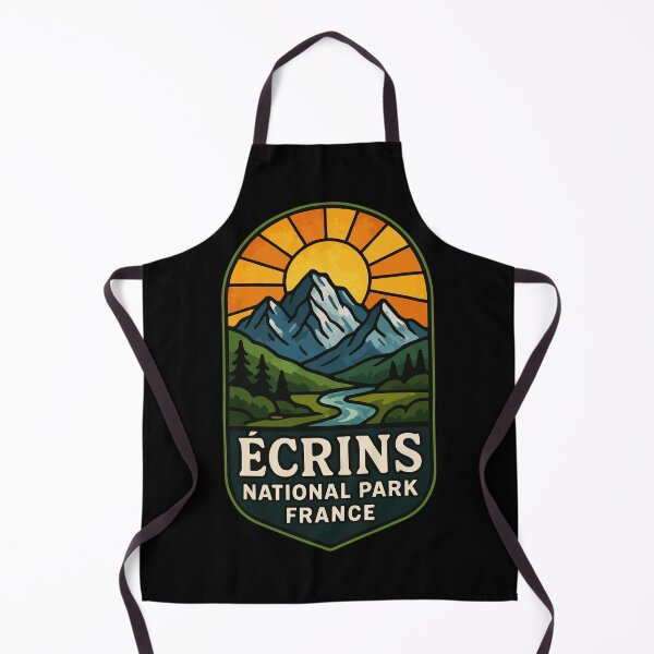 Item preview, Ecrins National Park France Stained Glass designed and sold by TomFrontierArt.