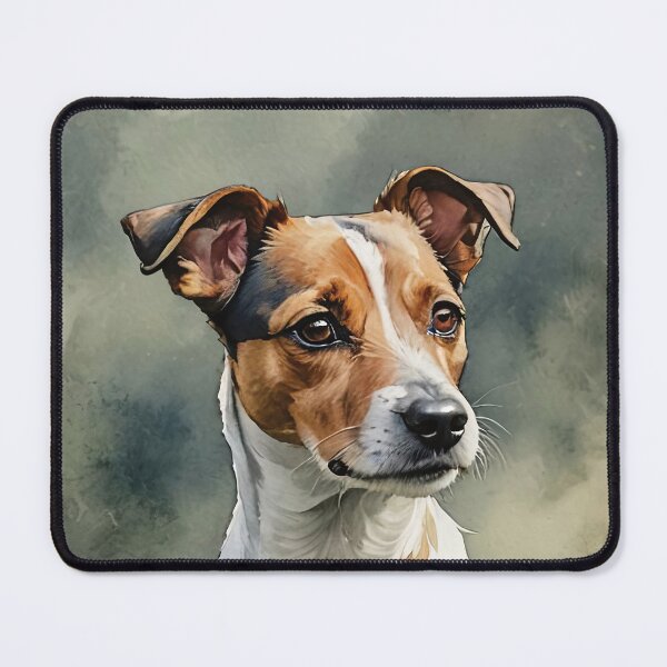 Item preview, Jack Russell Terrier Watercolor Dog Art designed and sold by MaverlyShop.