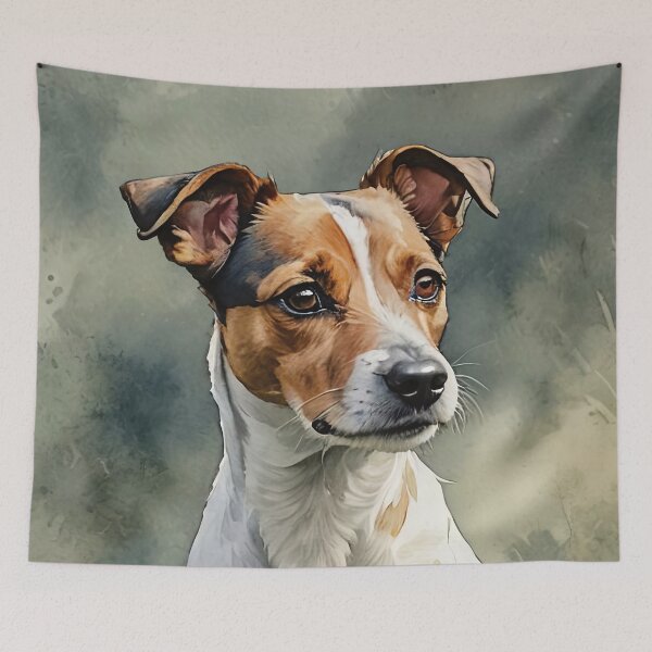 Item preview, Jack Russell Terrier Watercolor Dog Art designed and sold by MaverlyShop.