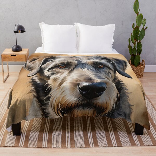 Item preview, Irish Wolfhound Watercolor Dog Art designed and sold by MaverlyShop.