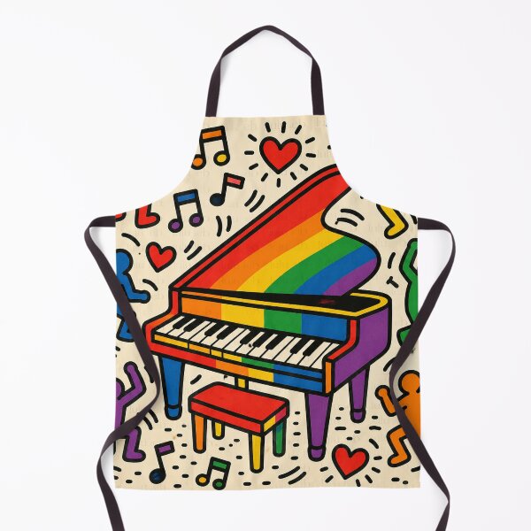 Item preview, Rainbow Piano Celebration designed and sold by LuluLeb.