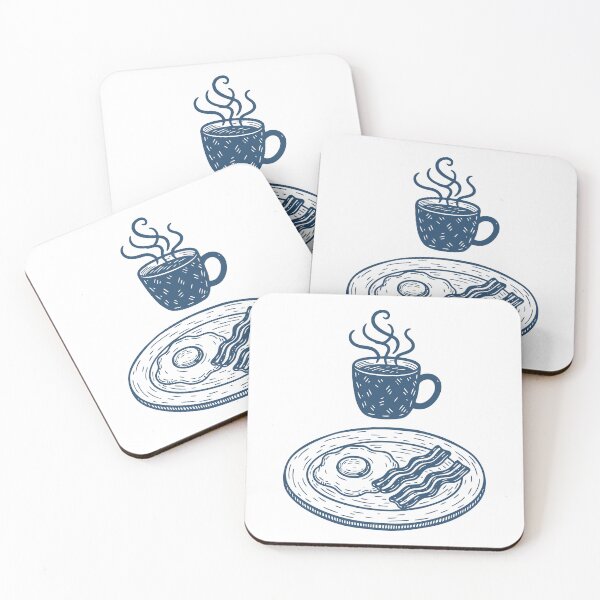 Item preview, Breakfast Funny Brunch Coffee Bacon Pancake Food designed and sold by LuminOrb.