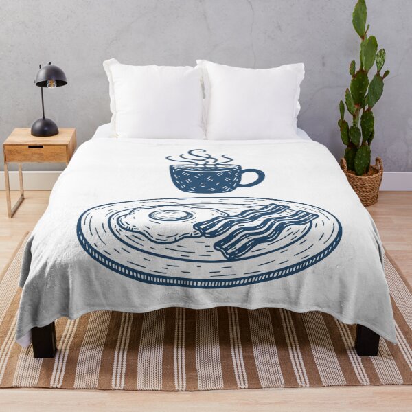 Item preview, Breakfast Funny Brunch Coffee Bacon Pancake Food designed and sold by LuminOrb.