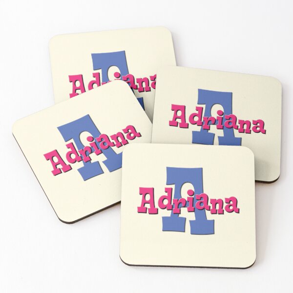 Item preview, A is for Adriana, Girl's/Woman's Name and Initial  designed and sold by CharlottePlaceArt.