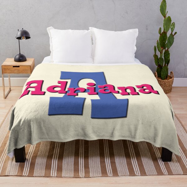 Item preview, A is for Adriana, Girl's/Woman's Name and Initial designed and sold by CharlottePlaceArt.