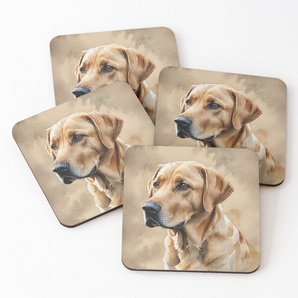 Item preview, Golden Labrador Watercolor Dog Art designed and sold by MaverlyShop.