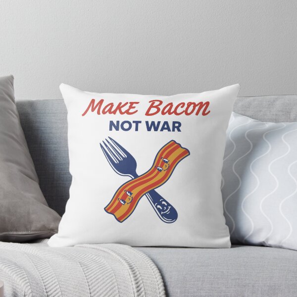 Item preview, Breakfast Bacon Make Bacon Not War Brunch Coffee designed and sold by LuminOrb.