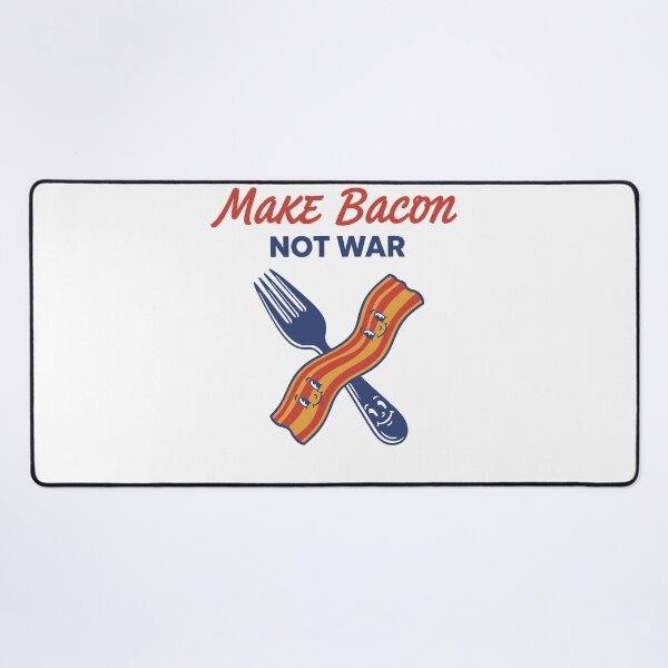 Item preview, Breakfast Bacon Make Bacon Not War Brunch Coffee designed and sold by LuminOrb.