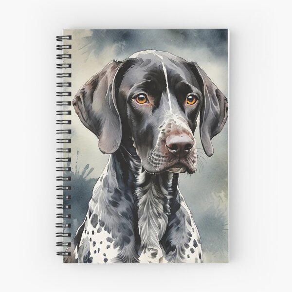 Item preview, German Shorthaired Pointer Watercolor Art designed and sold by MaverlyShop.