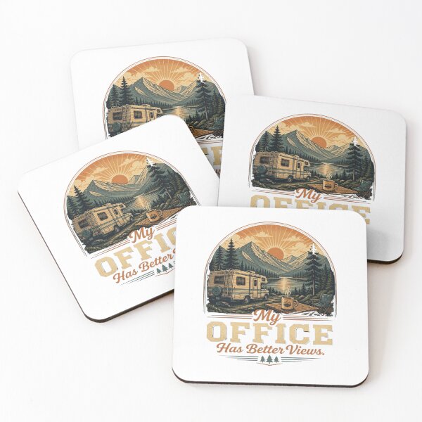 Item preview, My Office Has Better Views Vintage RV Camping Lifestyle Design designed and sold by Beyond Horizon.