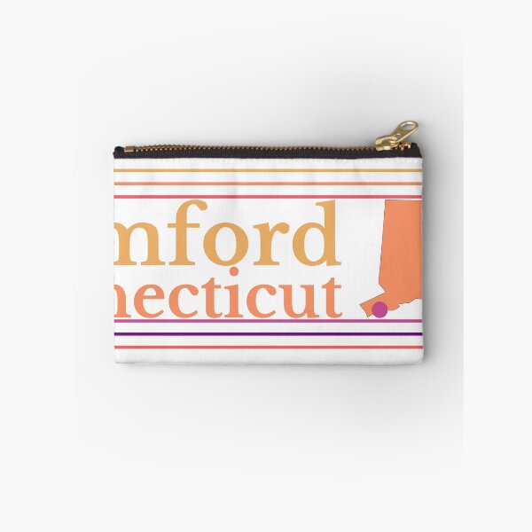 Item preview, Stamford Connecticut City Marked On State Map designed and sold by TheIconSmith.