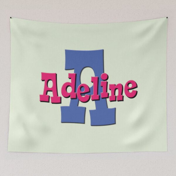 Item preview, A is for Adeline, Girl's/Woman's Name and Initial  designed and sold by CharlottePlaceArt.