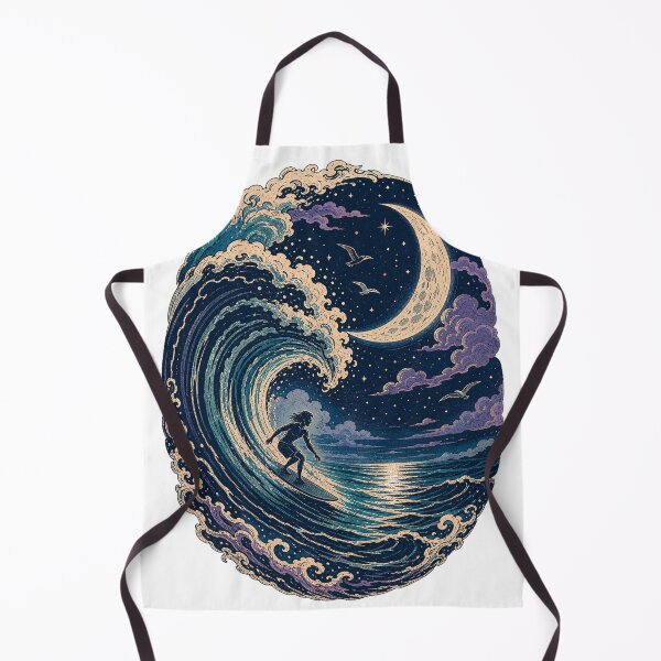 Item preview, Riding the Moonlit Wave designed and sold by RaFaMidnight.