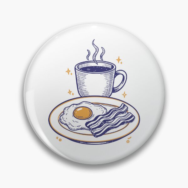 Item preview, Breakfast Funny Brunch Coffee Bacon Food designed and sold by LuminOrb.