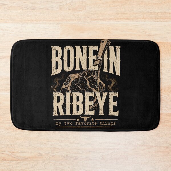 Item preview, Bone In Ribeye My Two Favorite Things Shirt, Funny Steak Lover Tee, BBQ Grill Dad Gift for Men designed and sold by THREE LITTLE BEANS.