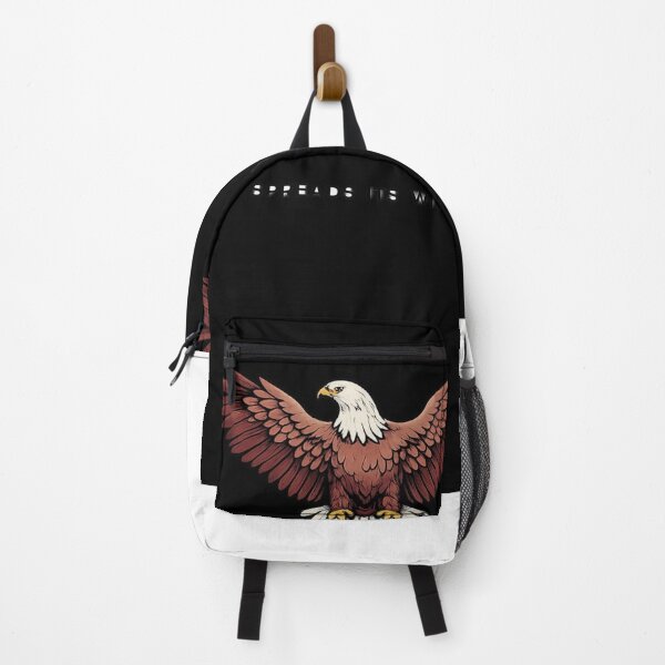 Item preview, Eagle Spread Wings Graphic T-Shirt | Powerful Freedom Bird Design designed and sold by DaisyInStudio44.