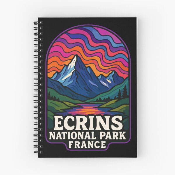 Item preview, Ecrins National Park France Trippy Travel designed and sold by TomFrontierArt.