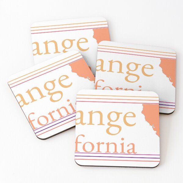 Item preview, Orange California City Marked On State Map designed and sold by TheIconSmith.