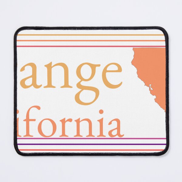 Item preview, Orange California City Marked On State Map designed and sold by TheIconSmith.