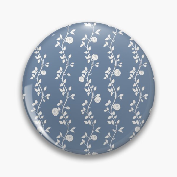 Item preview, Dusty Blue Botanical Vine Pattern designed and sold by Little Wimbly.