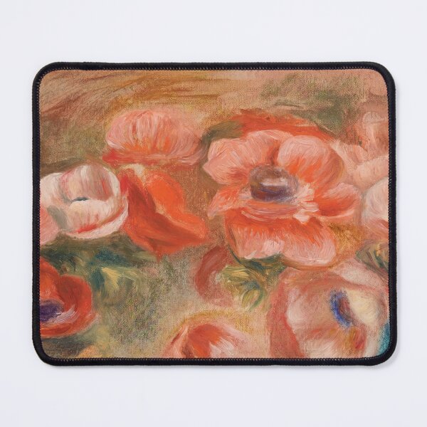 Item preview, Red Anemones Impressionist Floral Study designed and sold by artofuniverse.