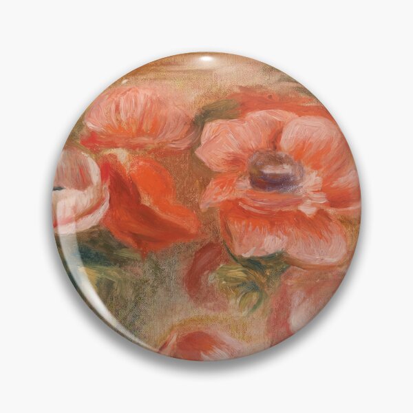 Item preview, Red Anemones Impressionist Floral Study designed and sold by artofuniverse.