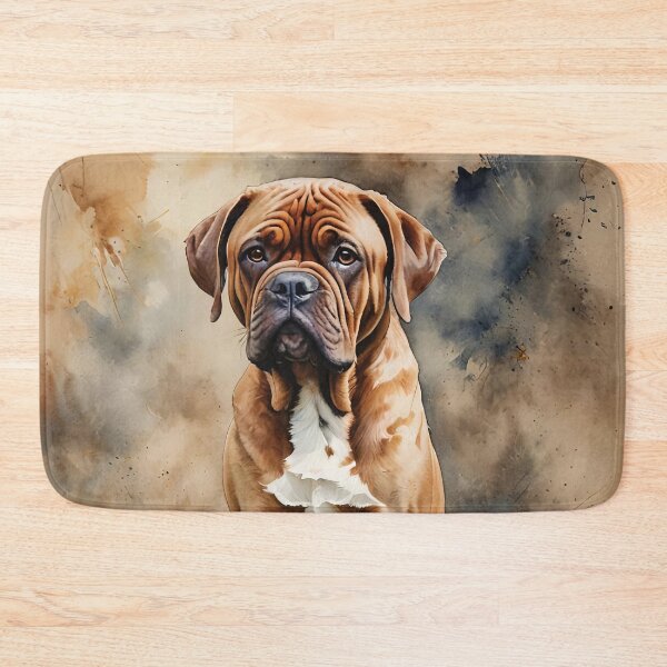 Item preview, Dogue de Bordeaux Watercolor Dog Art designed and sold by MaverlyShop.