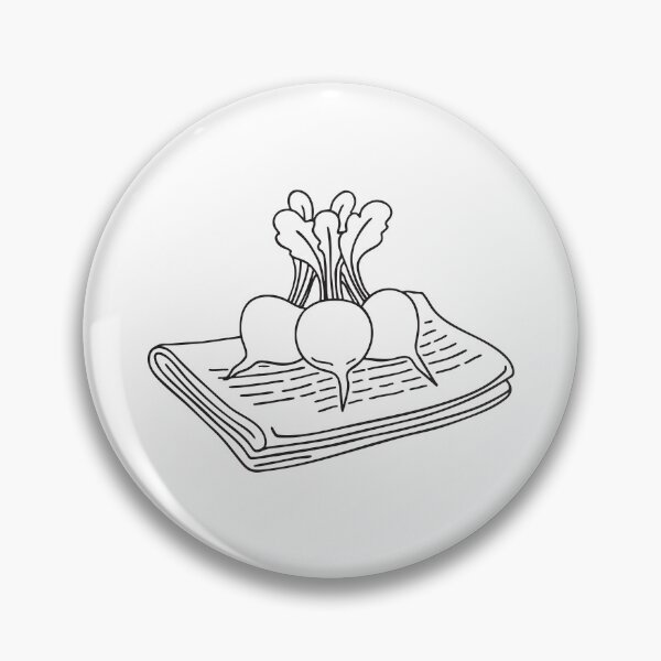 Item preview, Turnips on Newspaper Wrapping designed and sold by rasagamastore.