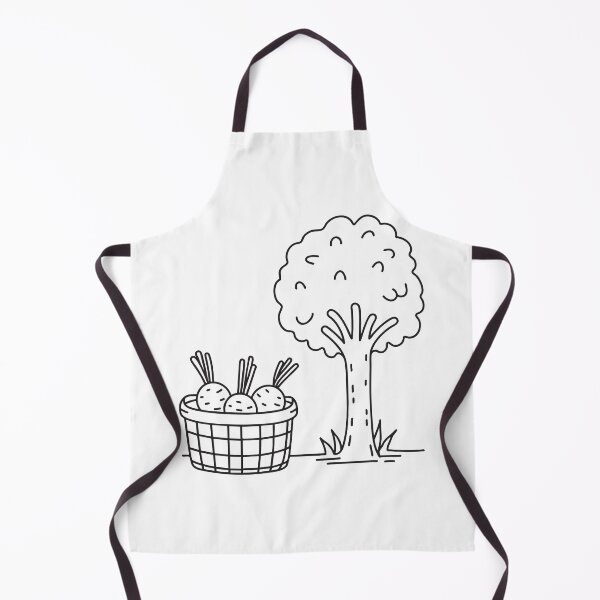 Item preview, Turnips Beside Harvest Basket Under Tree designed and sold by rasagamastore.