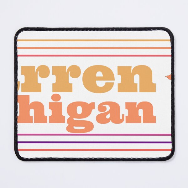 Item preview, Warren Michigan City Marked On State Map designed and sold by TheIconSmith.
