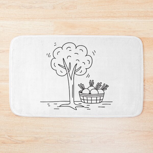 Item preview, Turnips Near Harvest Basket Beneath Tree designed and sold by rasagamastore.