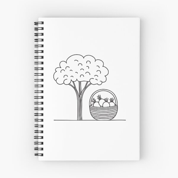 Item preview, Turnips Beside Tree Harvest Basket designed and sold by rasagamastore.