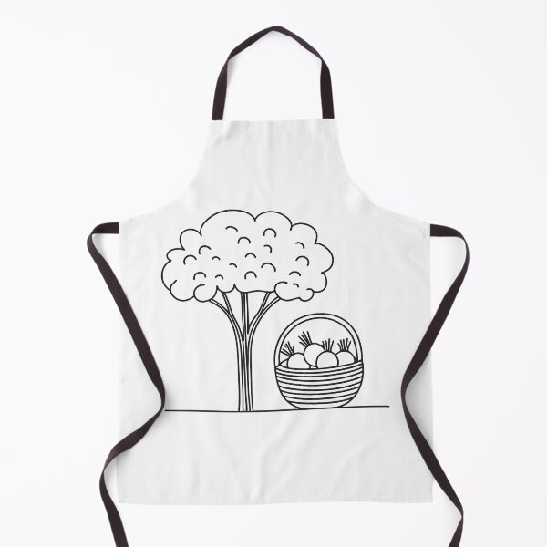 Item preview, Turnips Beside Tree Harvest Basket designed and sold by rasagamastore.