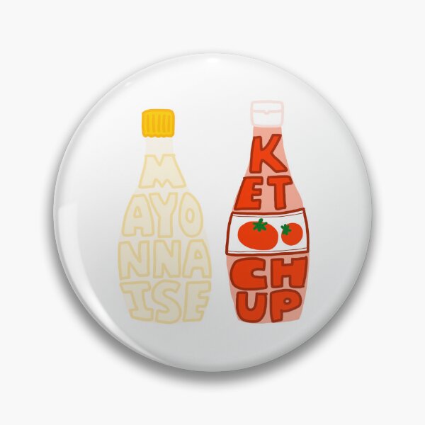 Item preview, Mayonnaise and Ketchup designed and sold by superbaechoo.