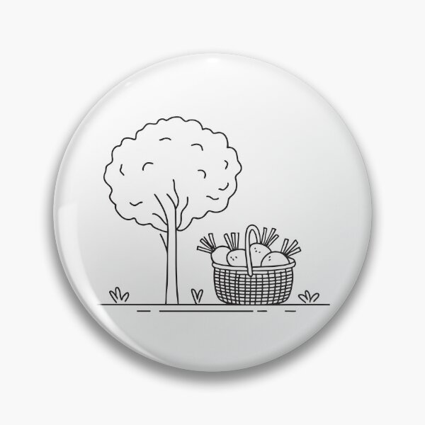 Item preview, Turnips Leaning Against Harvest Basket designed and sold by rasagamastore.