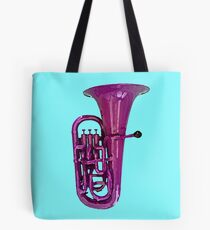 Bolsa de tela Euphonium púrpura