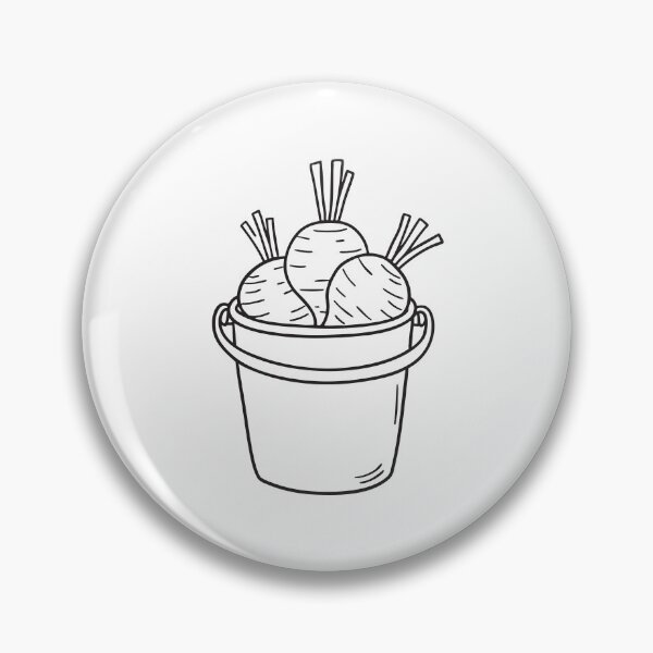 Item preview, Turnips Inside Child Harvest Bucket designed and sold by rasagamastore.