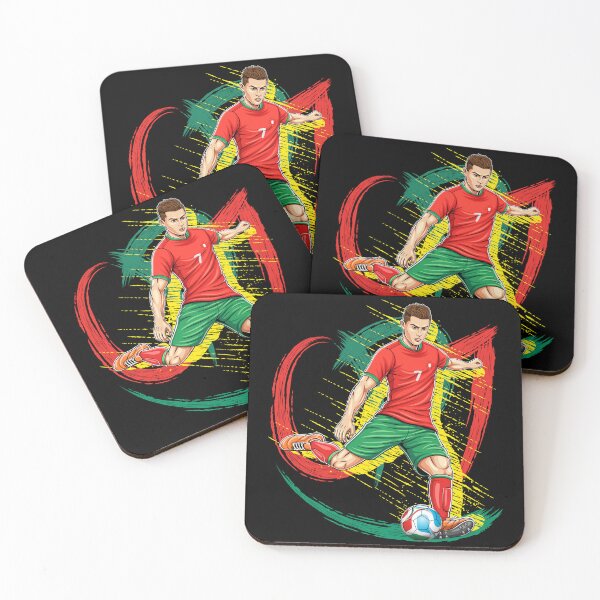 Item preview, Dynamic CR7 Soccer Player Action Vector Football Sports Graphic designed and sold by Comiccraze Tees.