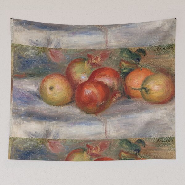 Item preview, Apples Oranges and Pomegranate Still Life designed and sold by artofuniverse.