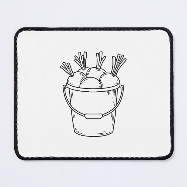 Item preview, Turnips in Small Harvest Bucket designed and sold by rasagamastore.