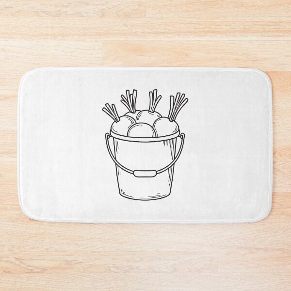 Item preview, Turnips in Small Harvest Bucket designed and sold by rasagamastore.