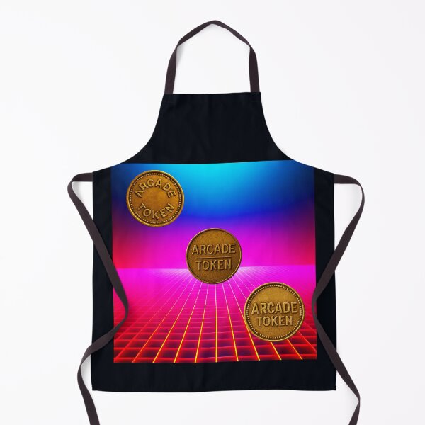 Item preview, ❇️ INSERT COIN TO CONTINUE COLLECTION ❇️ - Arcade Token – Neon Grid Edition v14 designed and sold by WheelieGdArt.