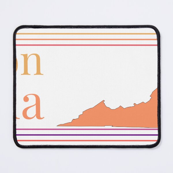 Item preview, Hampton Virginia City Marked On State Map designed and sold by TheIconSmith.