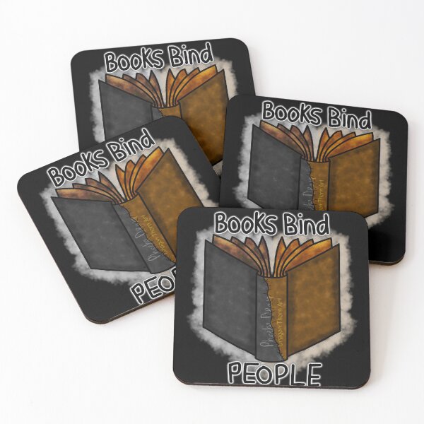 Item preview, Books Bind People (Black and Brown) designed and sold by dragonthorn-art.