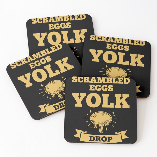 Item preview, Breakfast Scrambled Eggs Yolk Drop Funny Brunch designed and sold by LuminOrb.