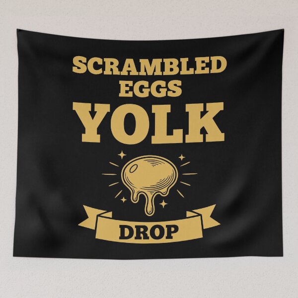 Item preview, Breakfast Scrambled Eggs Yolk Drop Funny Brunch designed and sold by LuminOrb.